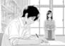 create minimalist children and adult line art illustration pencil hand drawn